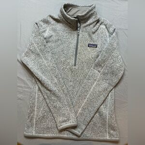 Patagonia Heathered Gray Fleece Pullover